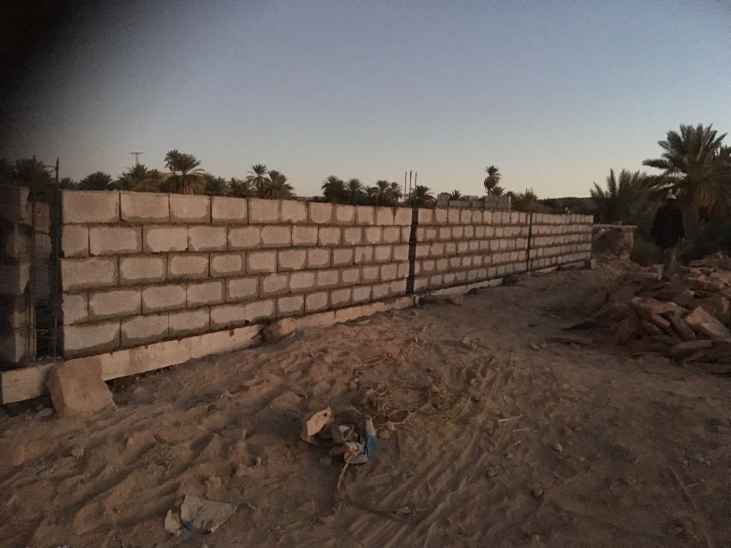 Début des travaux de fondation