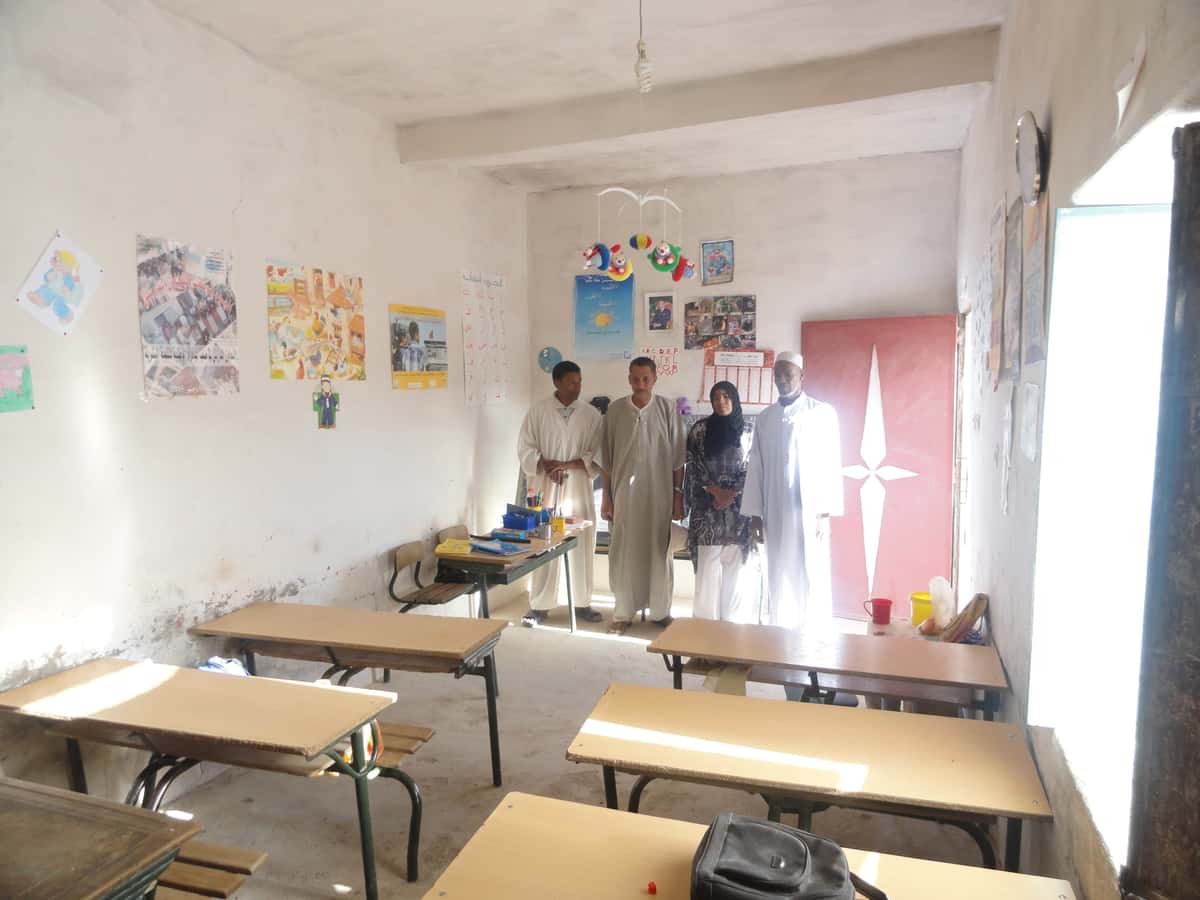 Rénovation des crèches de Tighremt