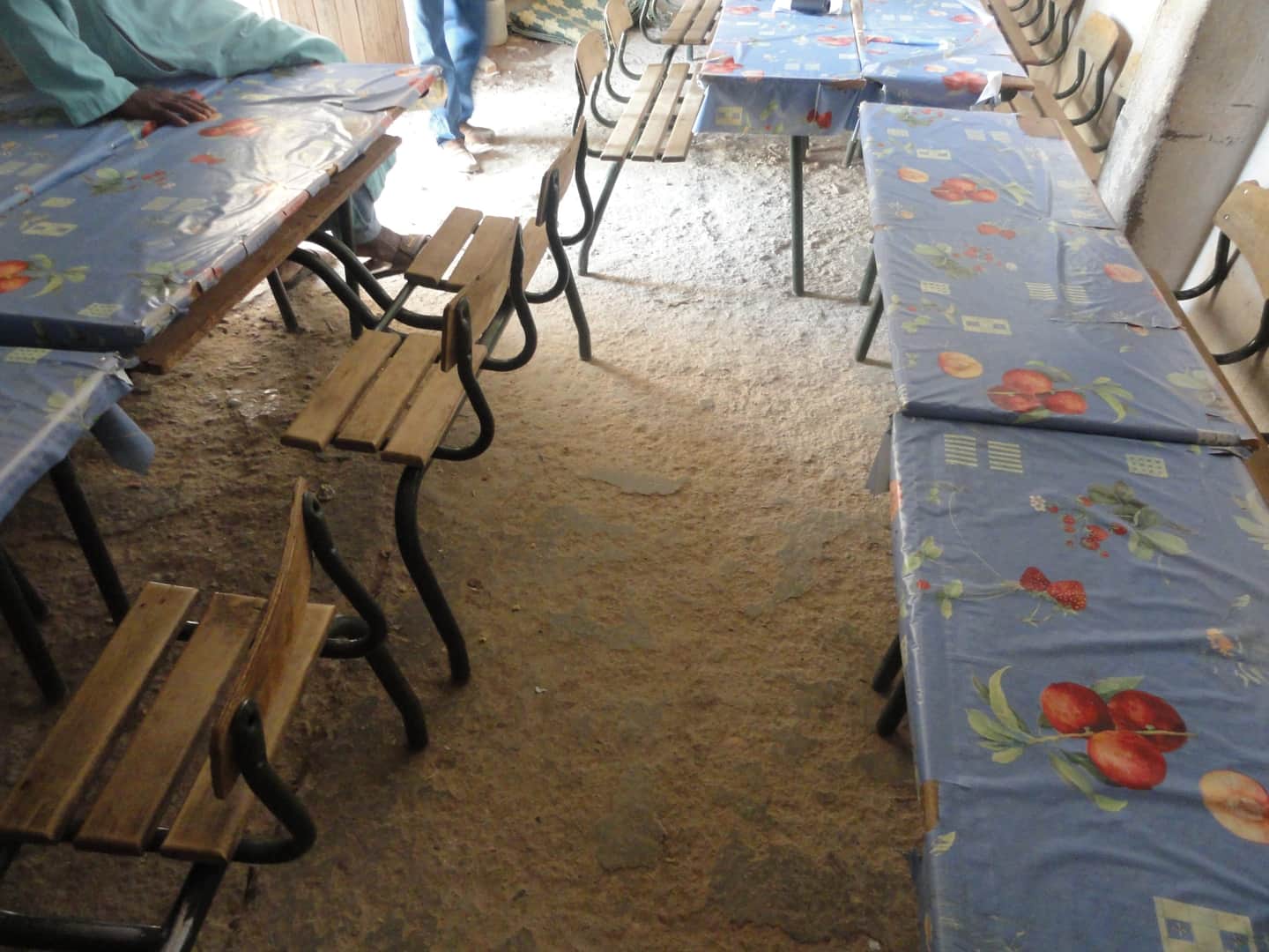 Intérieur de la crèche avant rénovation