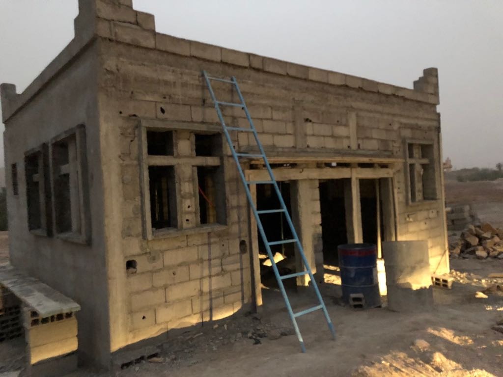 Chantier en cours — vue extérieure